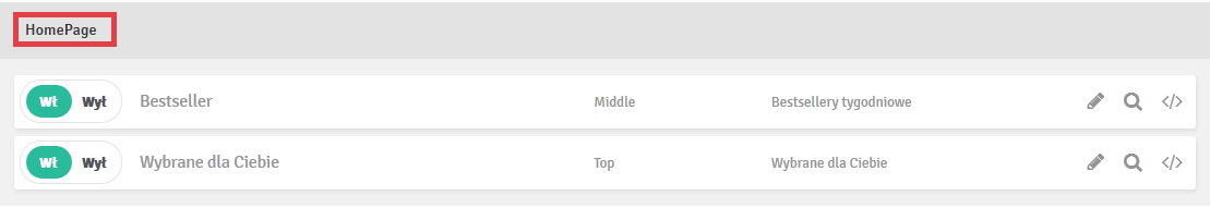 Panel administracyjny sklepu > Dodatki i integracje > Moje aplikacje > QuarticOn > HomePage