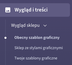 W panelu uruchom edytor szablonu Uruchamianie edytora szablonu w panelu sklepu Shoper