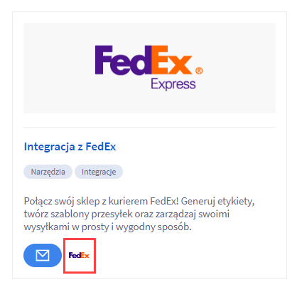 Przejdź do konfiguracji aplikacji Panel administracyjny > Dodatki i integracja > Moje aplikacje