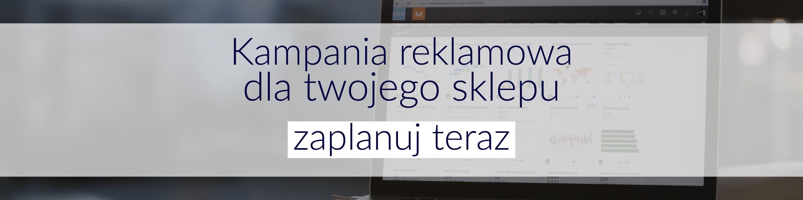 Kampania reklamowa dla Twojego sklepu Zaplanuj kampanię reklamową dla swojego sklepu