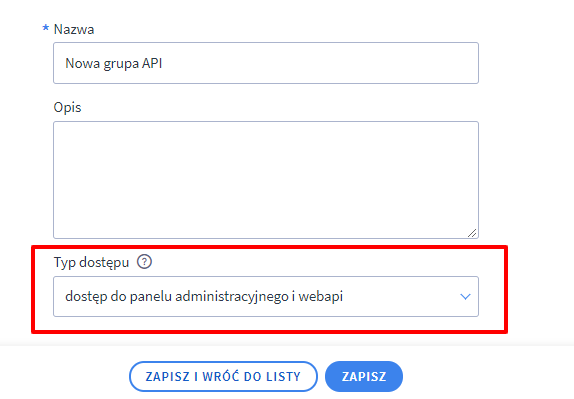 Panel administracyjny > Ustawienia > Ogólne > Administratorzy sklepu > Dodaj grupę administratorów