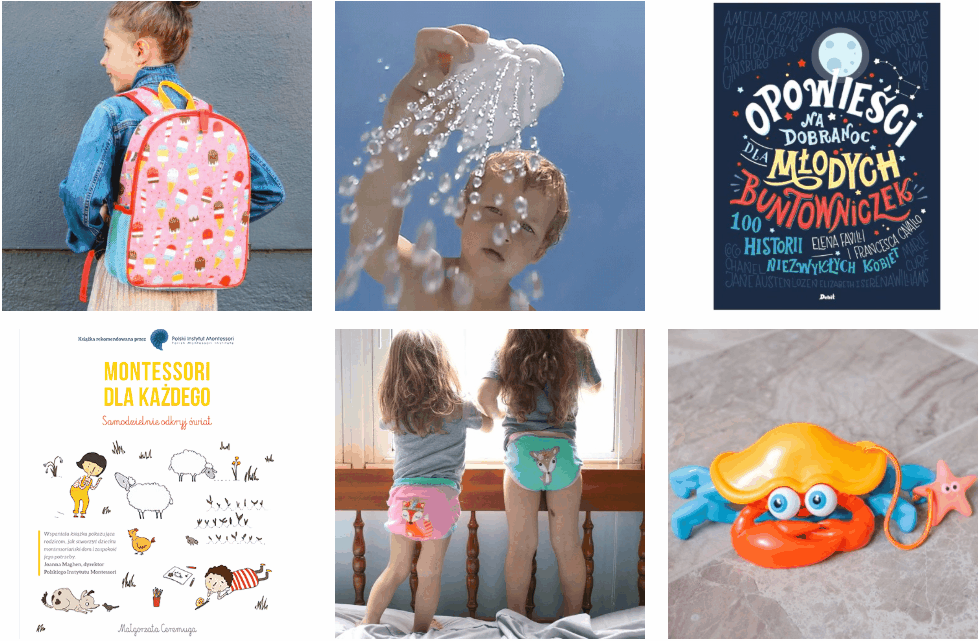 Połączenie zdjęć kontekstowych, packshotów i zdjęć roboczych