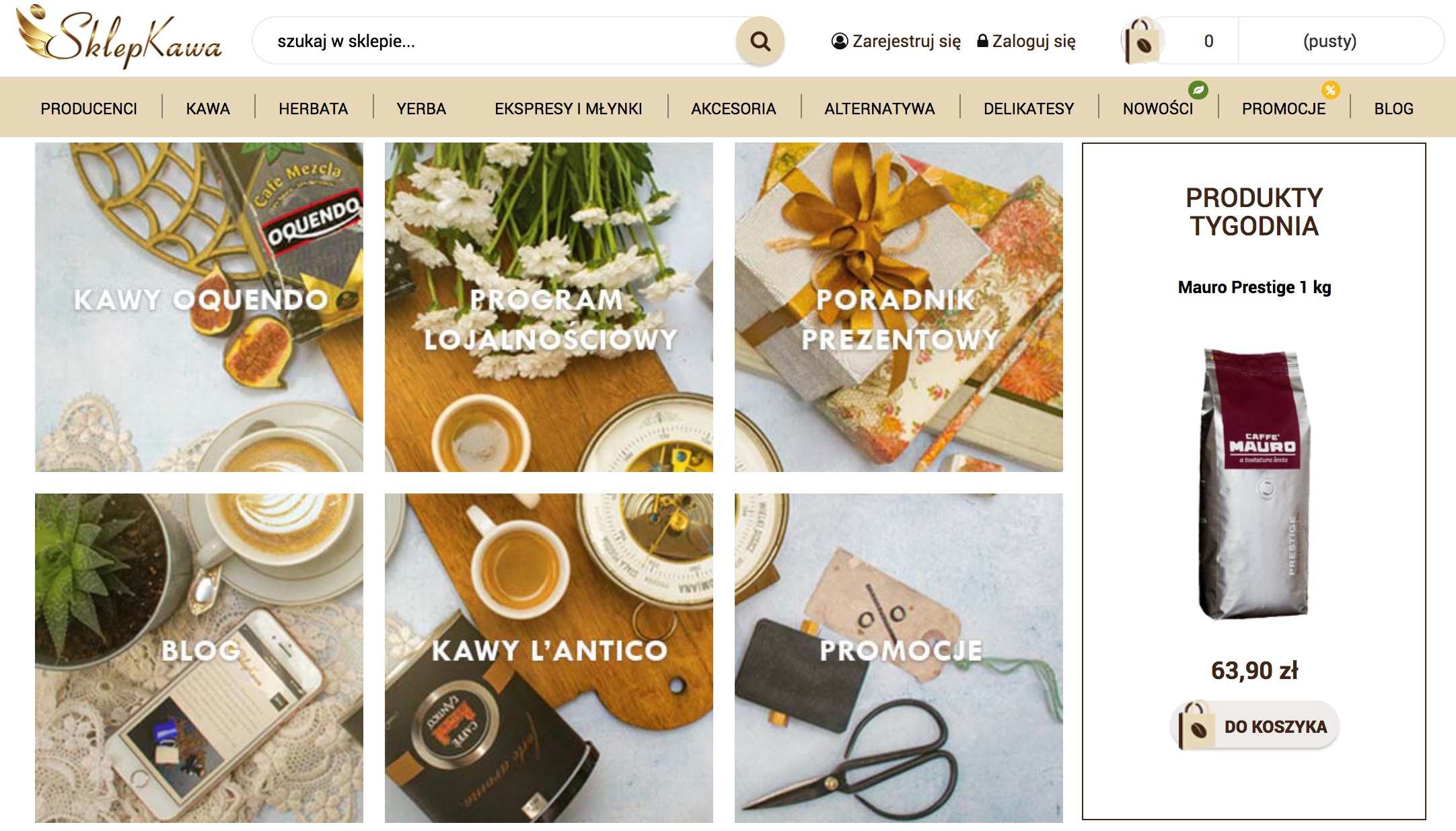 SklepKawa_Sklep_Internetowy_Shoper