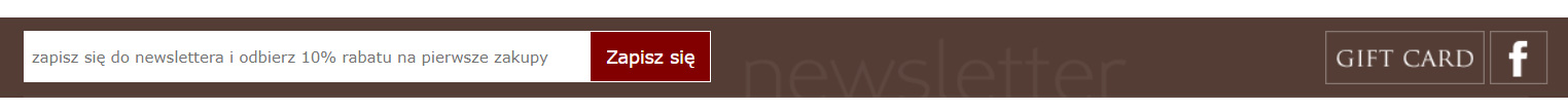 Przykład formularza służący do zapisywania się do newslettera w MailerLite
