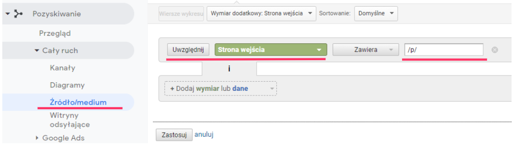 Jak sprawdzić adresy podstron, z których następują wejścia do produktu? Sprawdzanie adresów stron, z których nastąpiły wejścia do produktu.