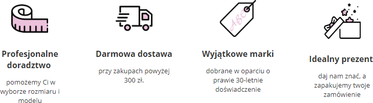 Przykładowe graficzne wyróżniki sklepu