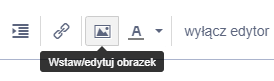Aby wstawić logo, kliknij opcję: Wstaw/edytuj obrazek Aby wstawić logo, kliknij opcję: Wstaw/edytuj obrazek