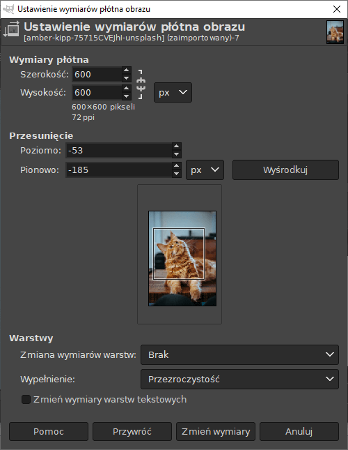Jak kadrować zdjęcie w programie graficznym GIMP?