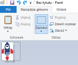 Edycja ikony / obrazka w programie PAINT Edycja ikony / obrazka w programie PAINT