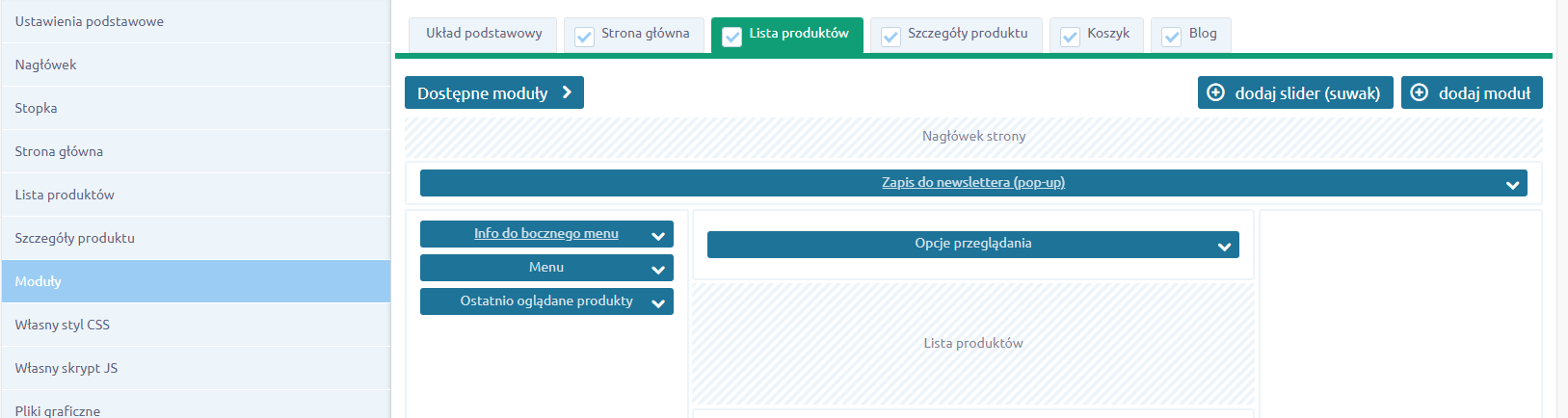 Umieszczanie kodu okna pop-up na stronach sklepu Shoper Umieszczanie kodu okna pop-up na stronach sklepu Shoper