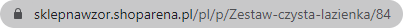 Przykład nieprzyjaznego adresu URL w sklepie internetowym Shoper