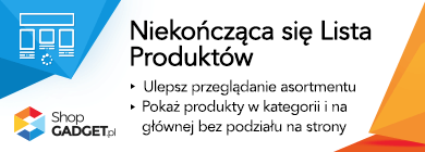 Skorzystaj z modułu ułatwiającego przeglądanie asortymentu na stronie sklepu