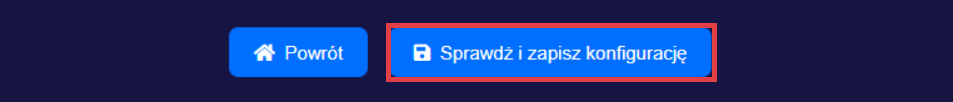 Sprawdź i zapisz konfigurację scenariusza przesyłania cen z wybranego cennika Subiekt GT Panel administracyjny sklepu > Dodatki i integracje > Moje aplikacje > Aktualizacja cen z wybranego cennika Subiekt GT do sklepu Shoper > Konfiguracja