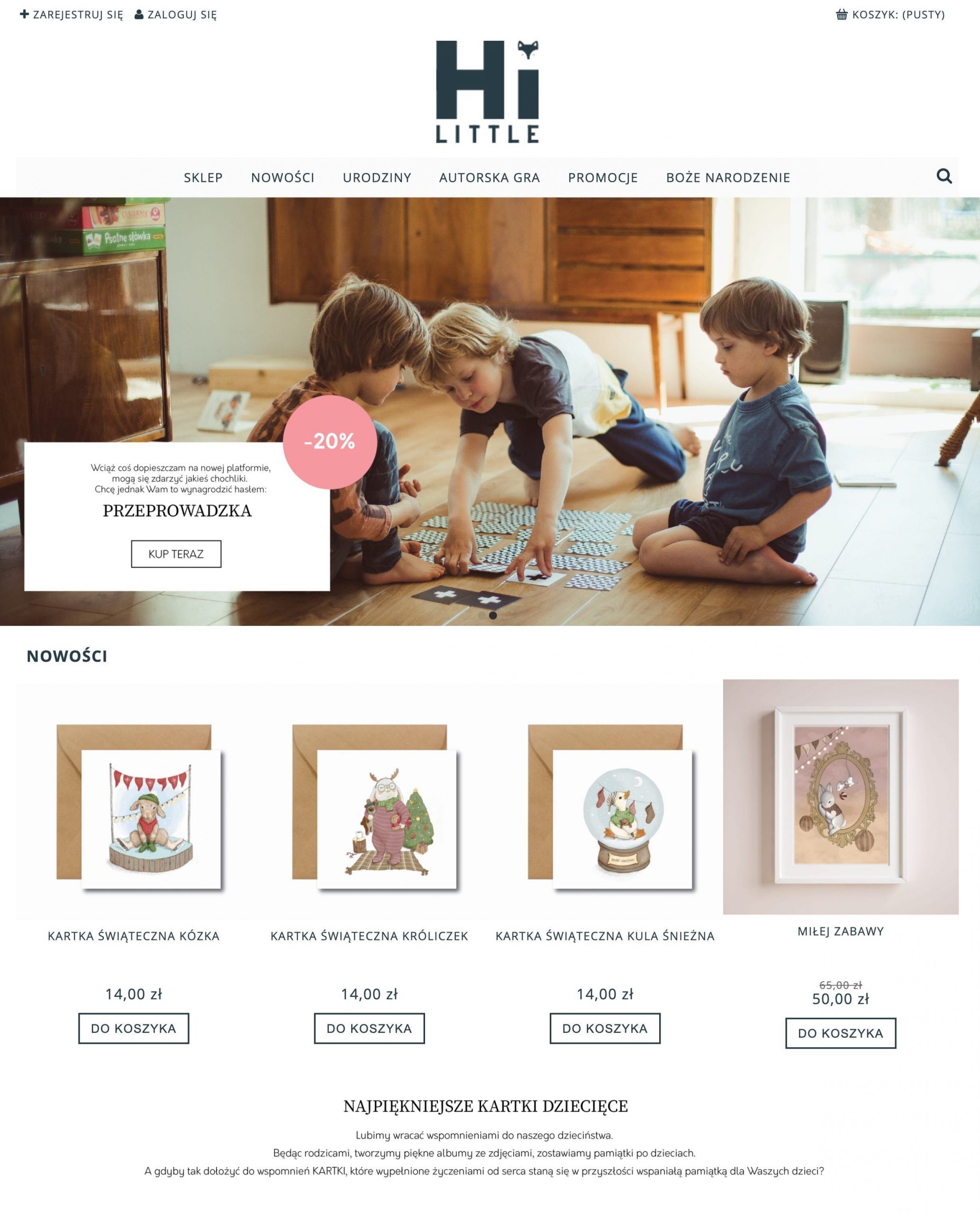 Korzyści zmiany platformy e-commerce dla sklepu hilittle.pl