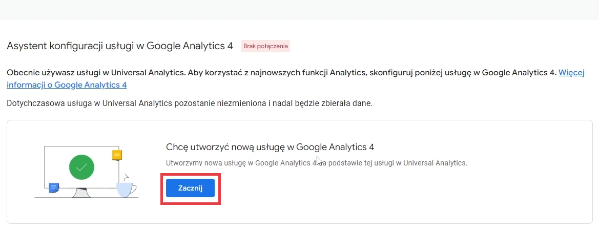 Panel Universal Google Analytics