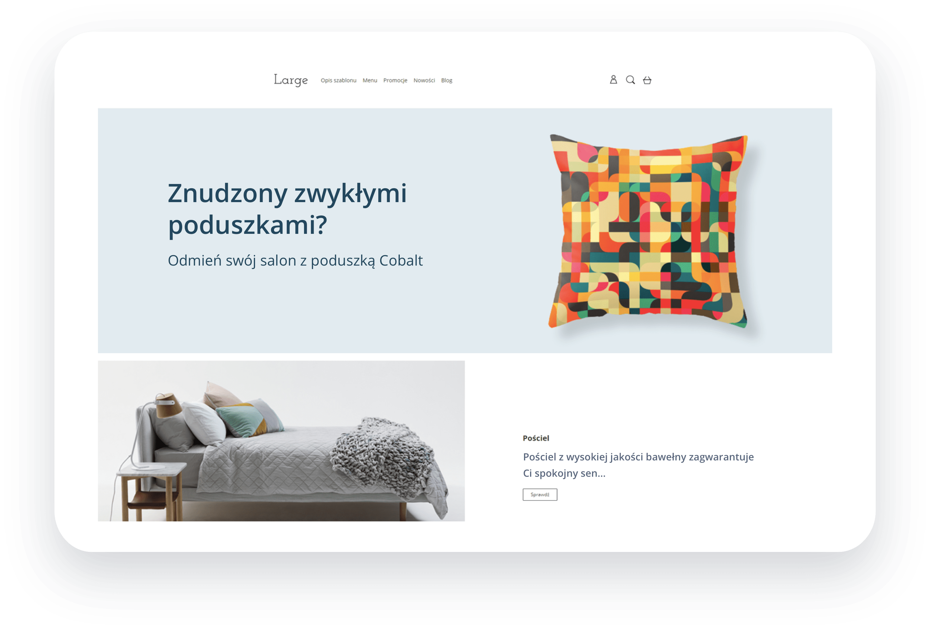 Osiągnij wymarzony wygląd sklepu za pomocą gotowego szablonu