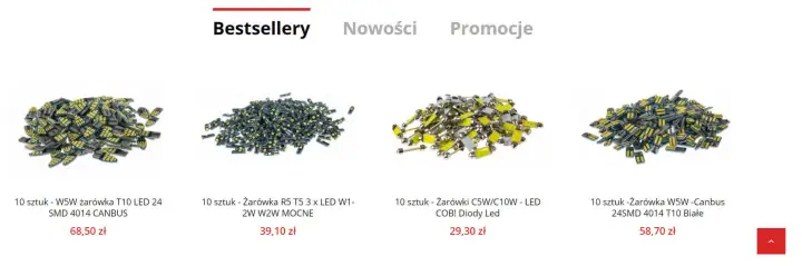 Wyróżnij najlepiej sprzedające się produkty w swoim sklepie internetowym Strona sklepu internetowego na platformie Shoper > Moduł Bestsellery