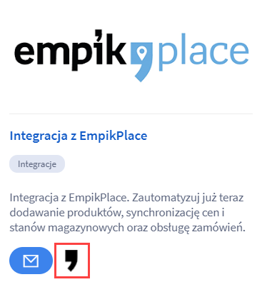 Panel administracyjny _ Dodatki i integracje > Moje Aplikacje
