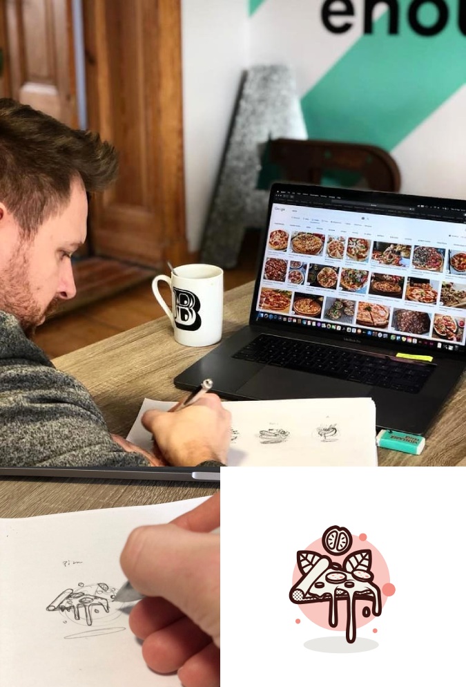 Realizacja całego procesu budowy identyfikacji wizualnej Projektowanie logo dla sklepu online