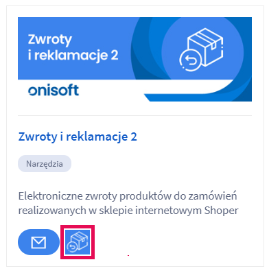 Przejdź do ustawień aplikacji Panel administracyjny > Dodatki i integracje > Moje aplikacje