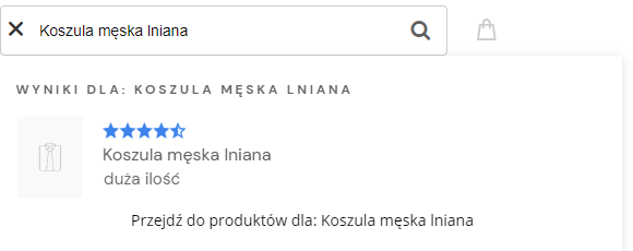 Podpowiedzi produktu w wyszukiwarce bez widocznej ceny Historia cen produktu dyrektywa Omnibus