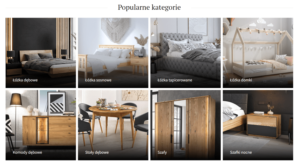 Zaawansowane przedstawienie menu kategorii produktów w sklepie Shoper