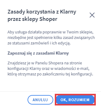 Zapoznaj się z zasadami Klarny Zasady korzystania z Klarny przez sklepy Shoper