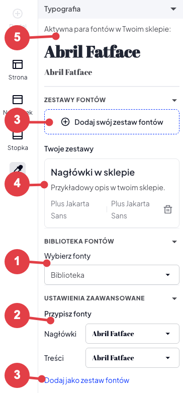 Instaluj fonty Google i zarządzaj nimi w szablonie Instaluj fonty Google i zarządzaj nimi w szablonie