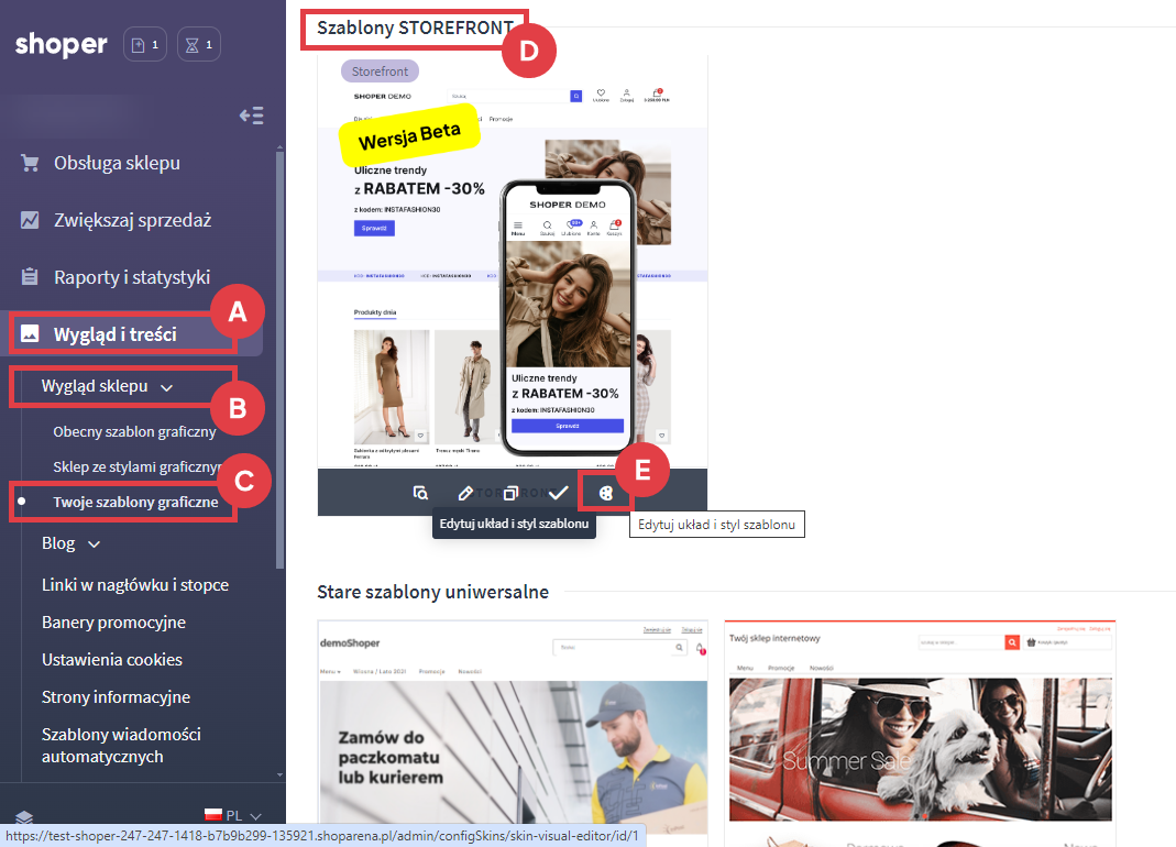 Instrukcja dodawania modułu w Shoper Storefront