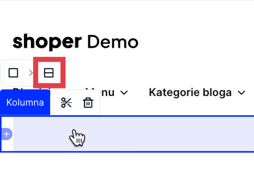 Wywołanie funkcji dodawania nowych wierszy