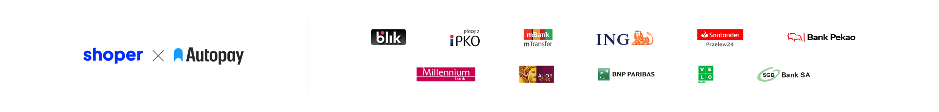 Baner Shoper Płatności Autopay pełna wersja