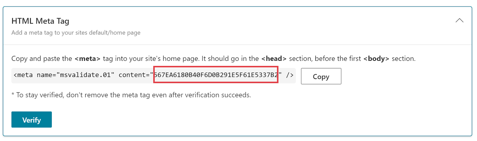 Microsoft Bing Webmaster Tool