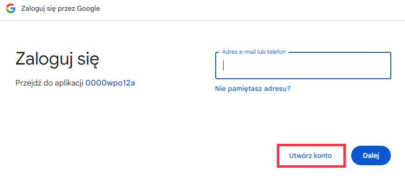 Powiązanie adresu e-mail InPost Pay z kontem Google