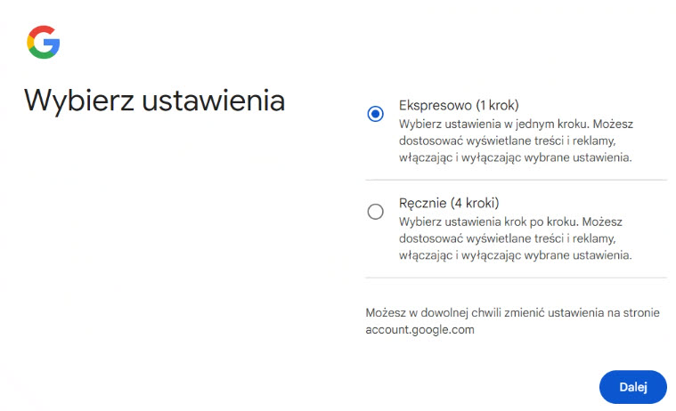 Powiązanie adresu e-mail InPost Pay z kontem Google