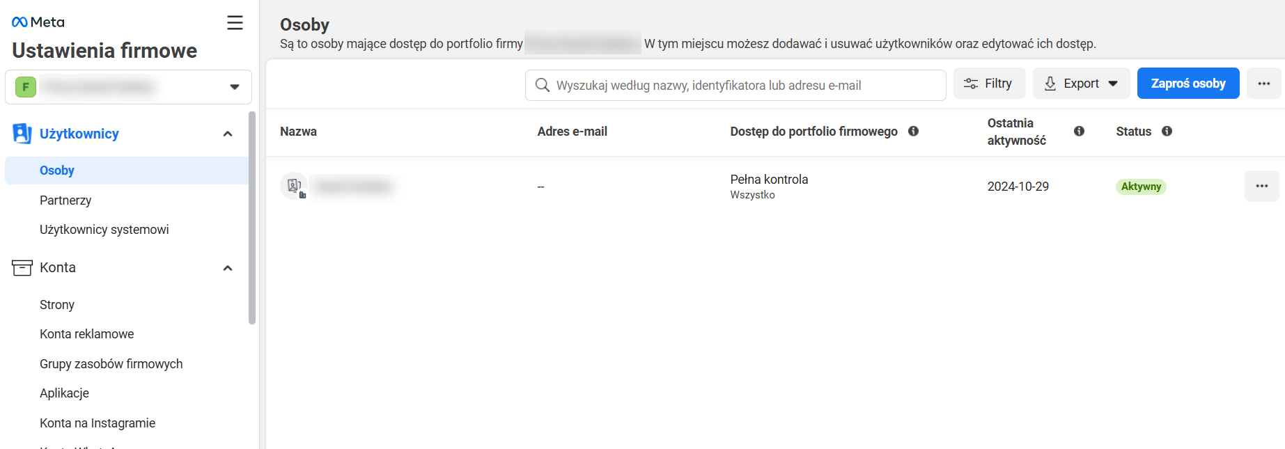 Meta Business Manager