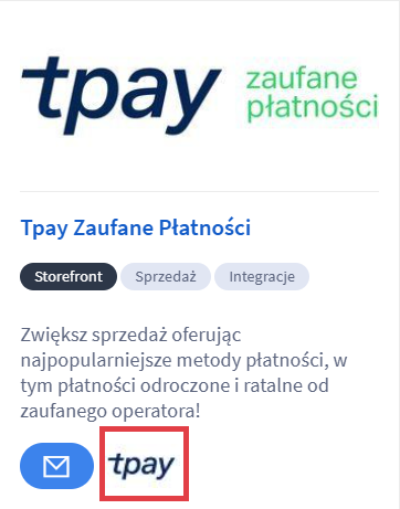 Konfiguracja aplikacji Tpay Zaufane Płatności w sklepie Shoper