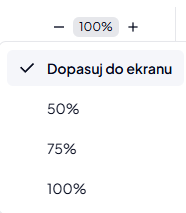 Automatyczne dopasowanie obszaru roboczego edytora o rozdzielczości ekranu komputera