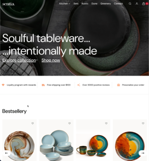 Darmowy szablon graficzny od Shoper o nazwie Sentia Darmowy szablon graficzny od Shoper o nazwie Sentia