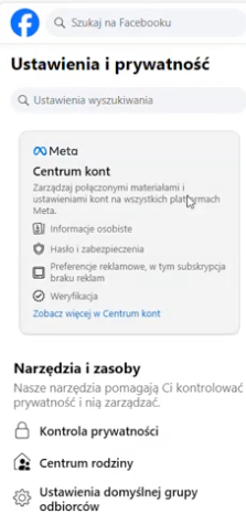 Przejdź do Centrum kont Meta Przejdź do Centrum kont Meta