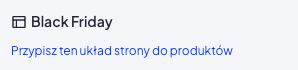 Przypisz obiekty do nowego układu Przypisz obiekty do nowego układu
