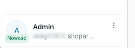 Adres sklepu z linkiem do jego podglądu Adres sklepu z linkiem do jego podglądu